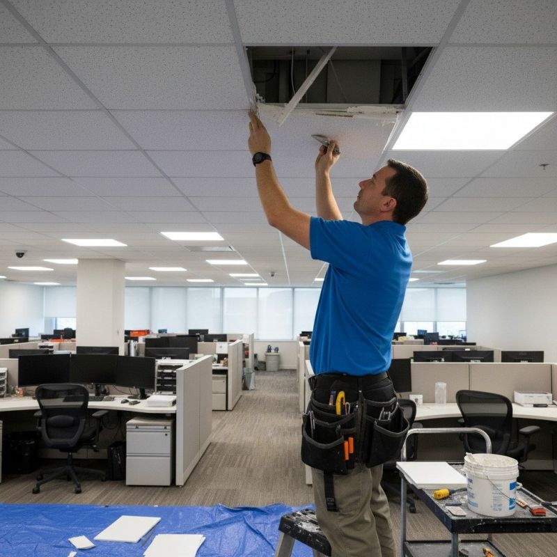 Office Ceiling Installation
