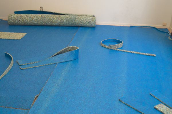 Carpet Floor Padding Install