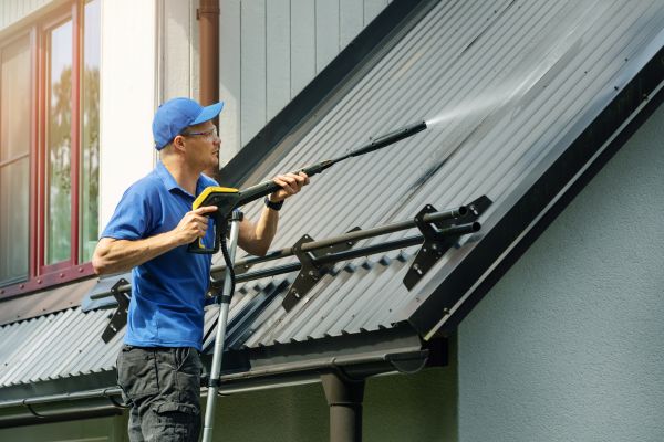 Aluminum Roof Washing