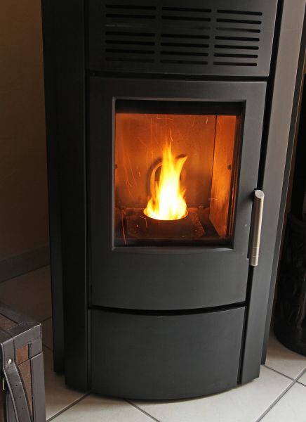 Wood Pellet Stove Placement