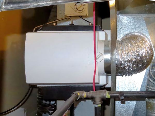 House Humidifier Installation