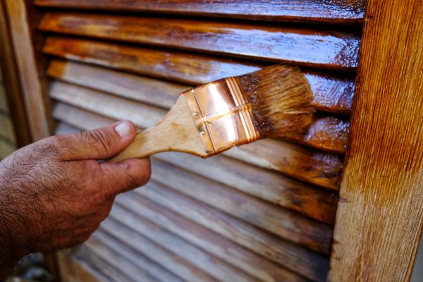 Exterior Shutter Refinishing