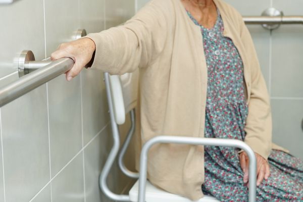 Elderly Grab Bar Installation