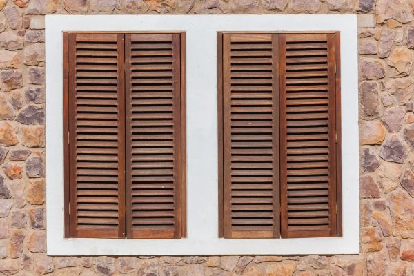 Wood Shutters Installation